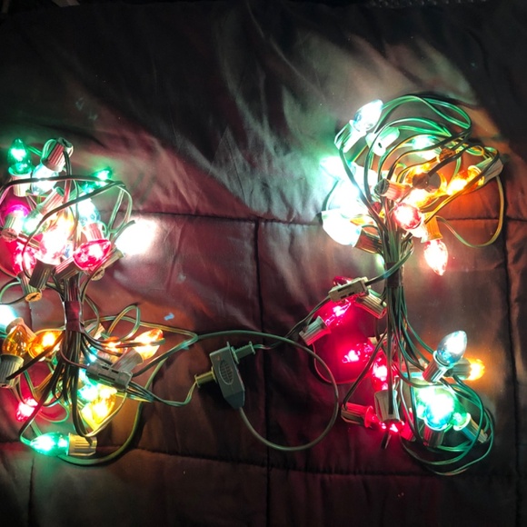 2 sets of 20 Vintage incandescent Christmas lights - Picture 4 of 9